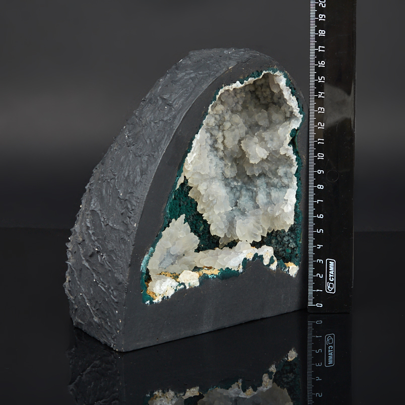 Жеода кальцит Бразилия 16-20&nbsp;см