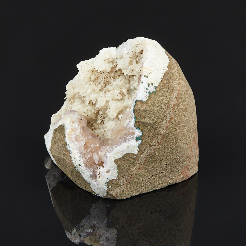 Жеода микс аметист, кальцит 7-9&nbsp;см