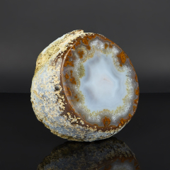 Образец агат серый Бразилия 12-16 см