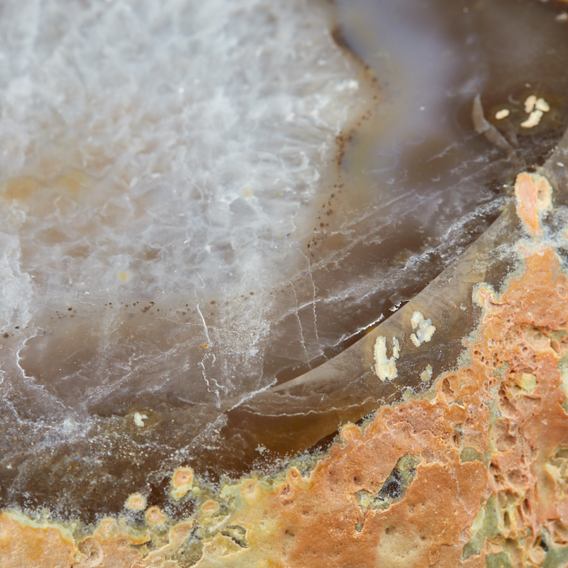 Образец агат серый Бразилия 12-16&nbsp;см