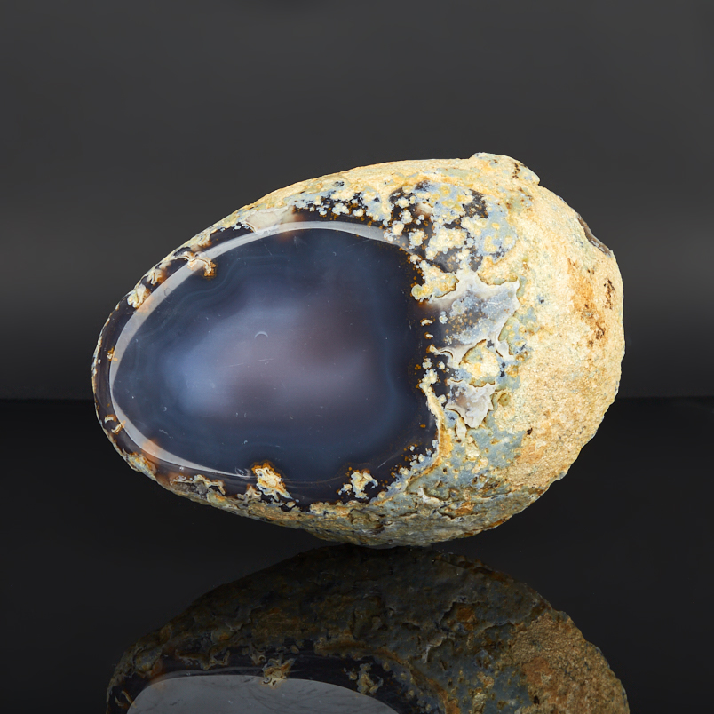 Образец агат серый Бразилия 16-20&nbsp;см