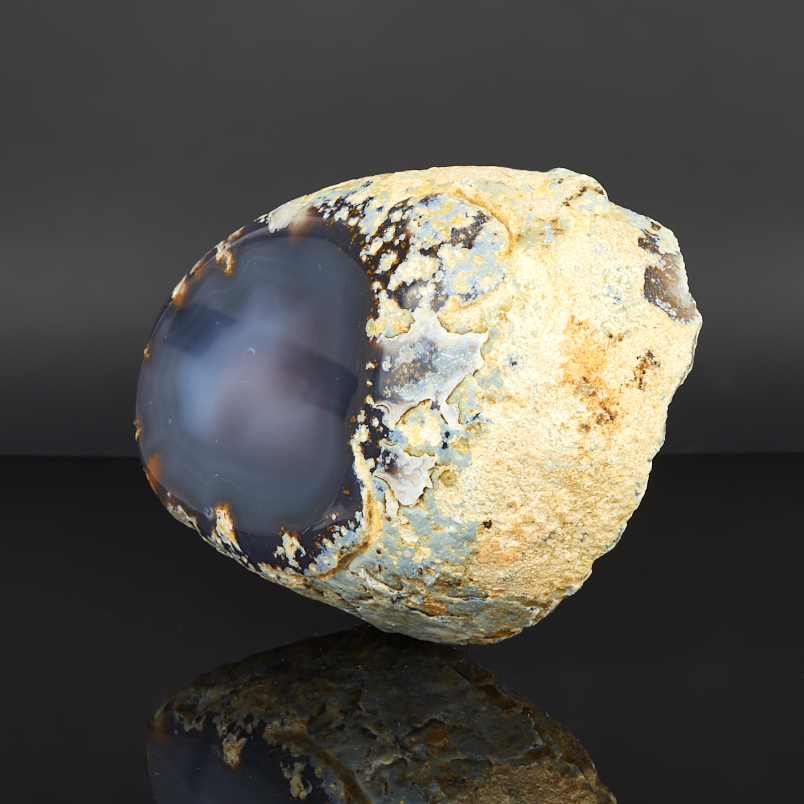 Образец агат серый Бразилия 16-20&nbsp;см