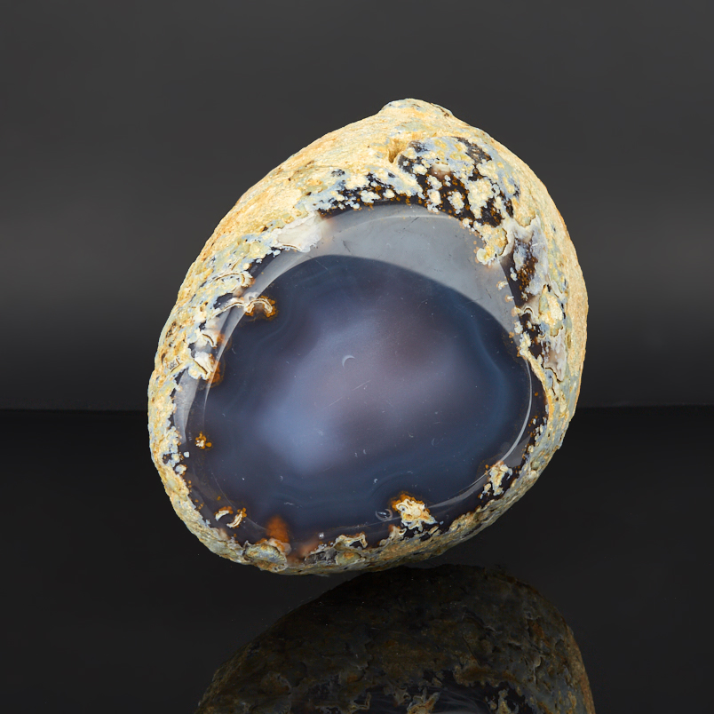 Образец агат серый Бразилия 16-20&nbsp;см