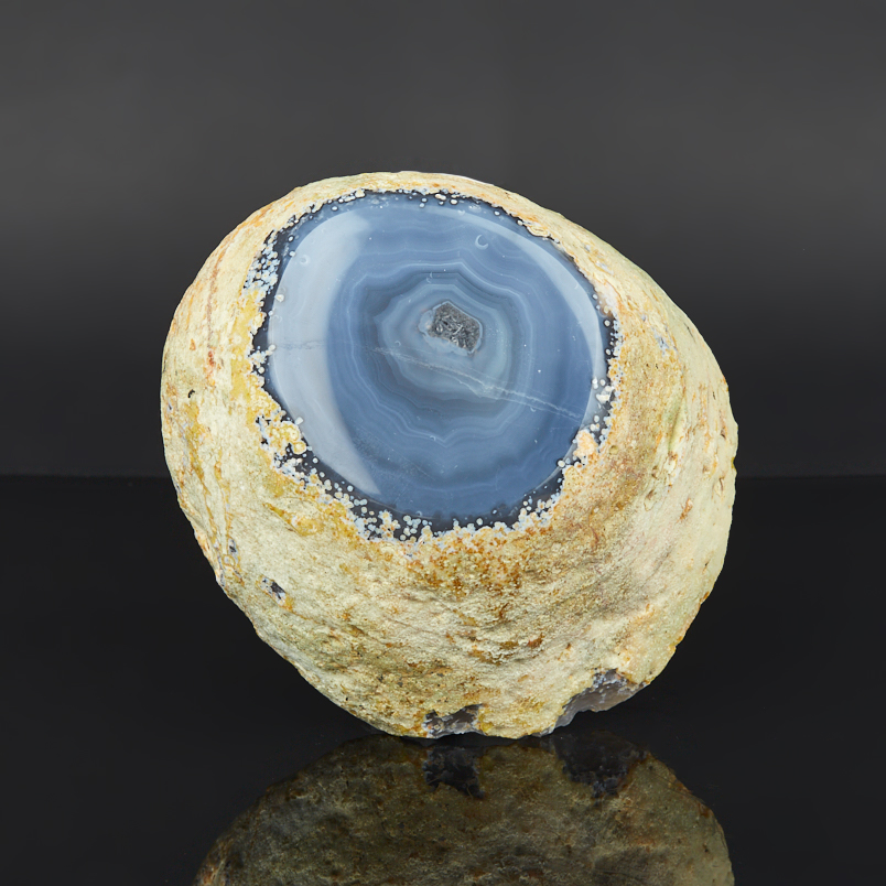 Образец агат серый энгидрос Бразилия 12-16&nbsp;см