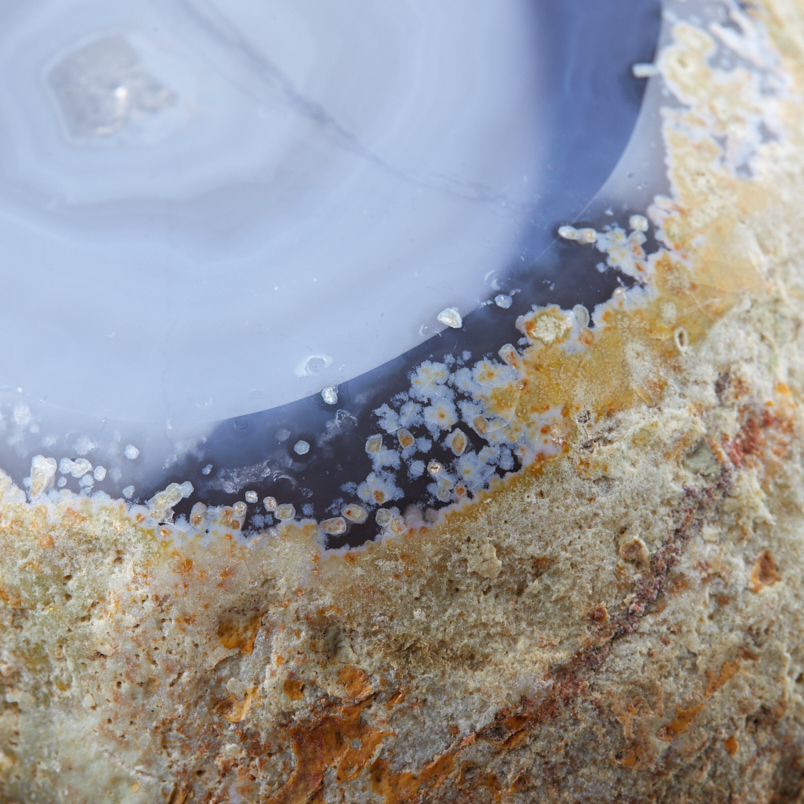 Образец агат серый энгидрос Бразилия 12-16&nbsp;см