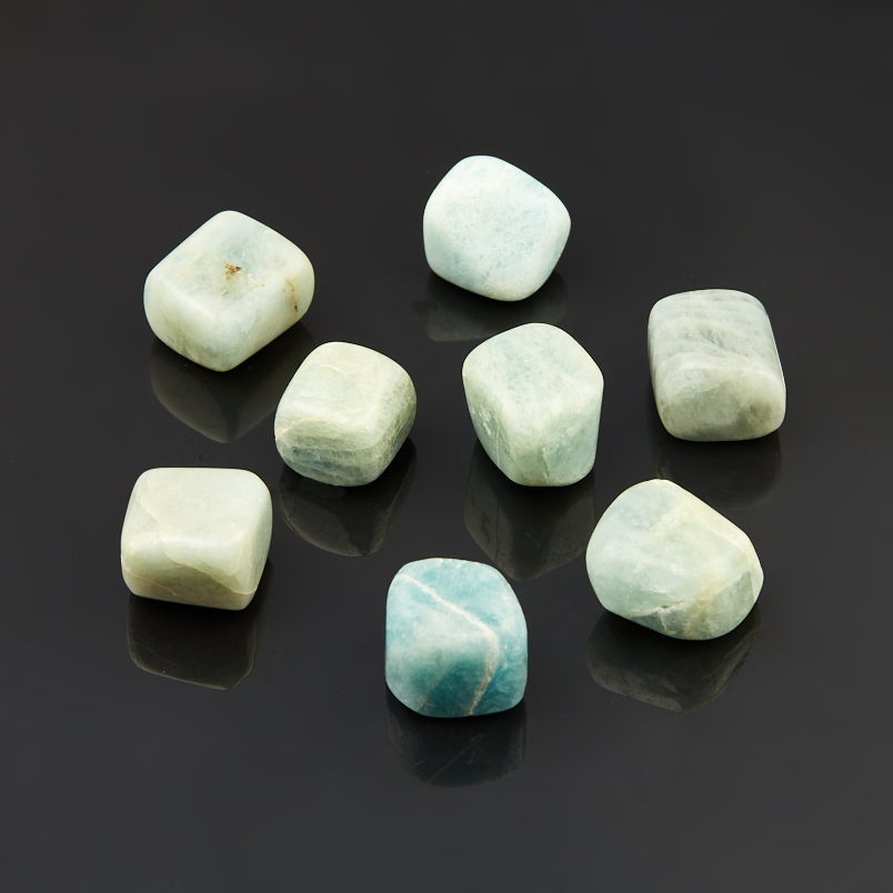 Галтовка аквамарин Бразилия (1,5-2&nbsp;см) (1&nbsp;шт)