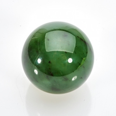Шар нефрит зеленый Россия 3 см