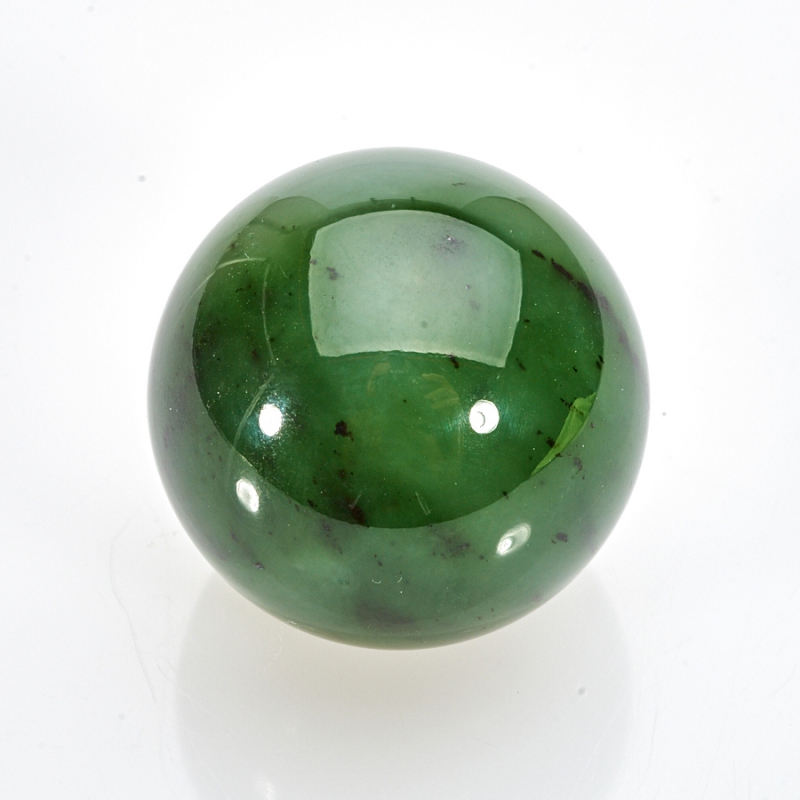 Шар нефрит зеленый Россия 3&nbsp;см