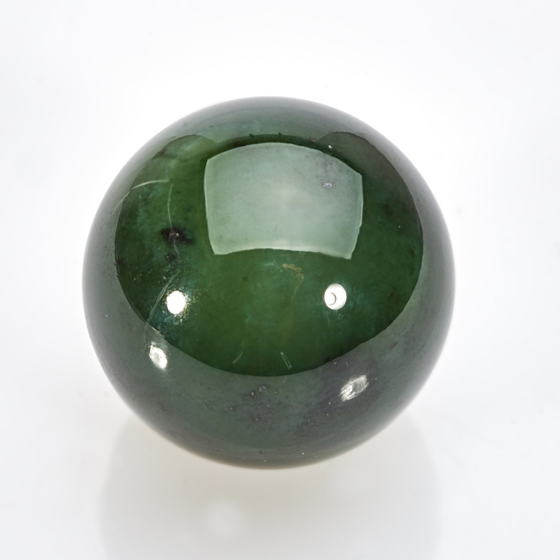 Шар нефрит зеленый Россия 3&nbsp;см
