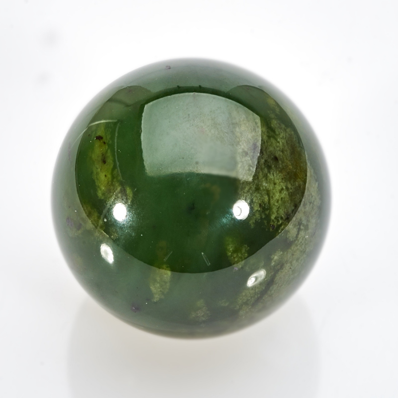 Шар нефрит зеленый Россия 3&nbsp;см