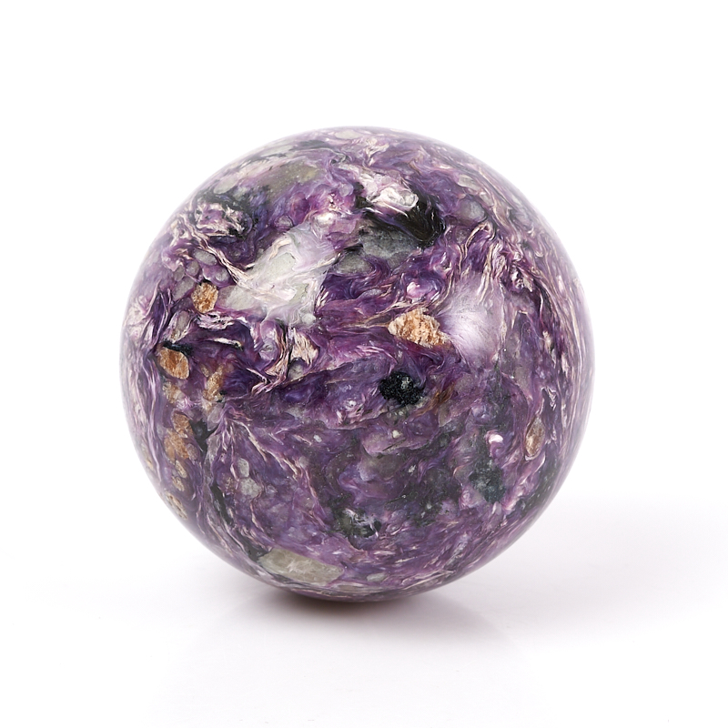 Шар чароит Россия 6&nbsp;см