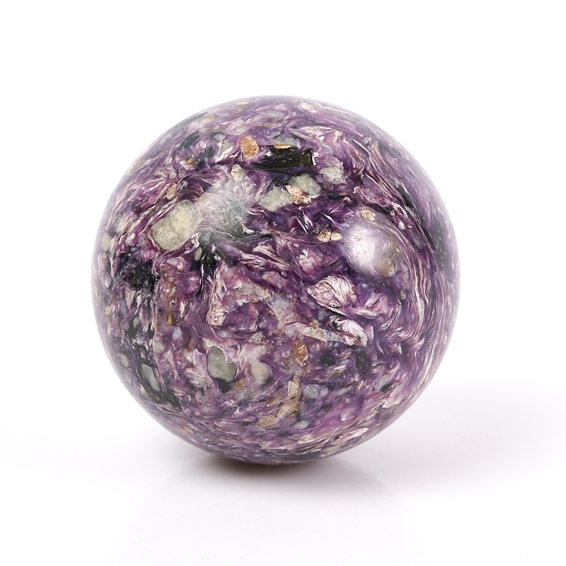 Шар чароит Россия 6&nbsp;см