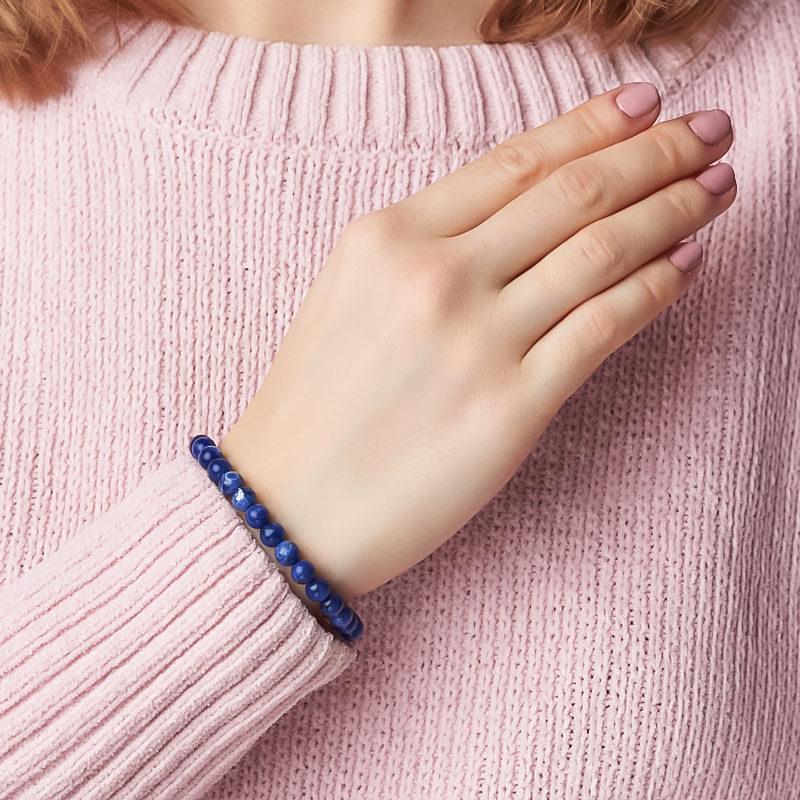 Браслет содалит Бразилия 6 мм 18 см