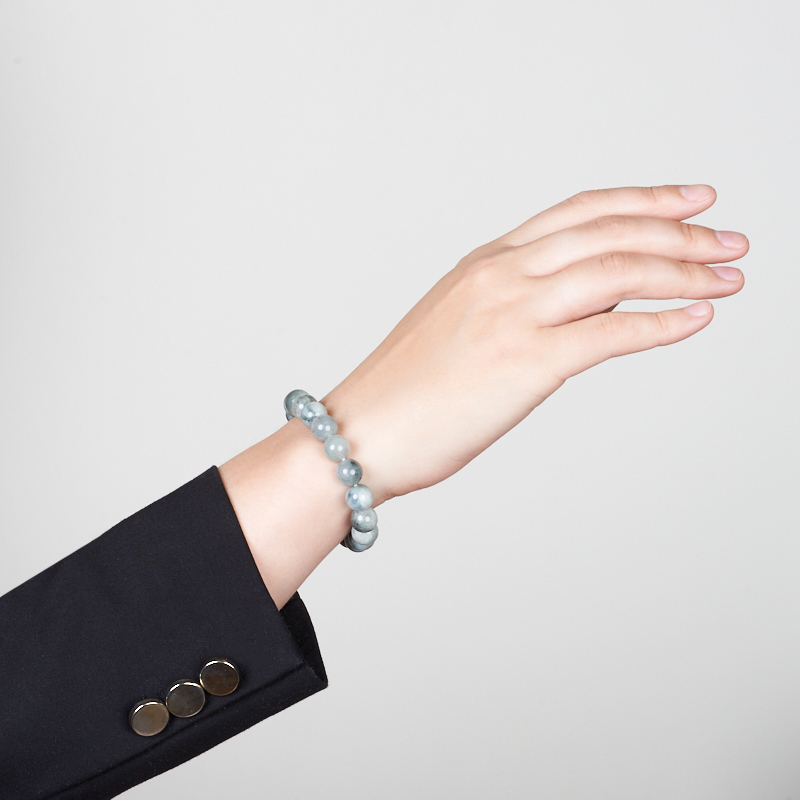 Браслет кошачий глаз (кварцевый) ЮАР 10&nbsp;мм 18&nbsp;см