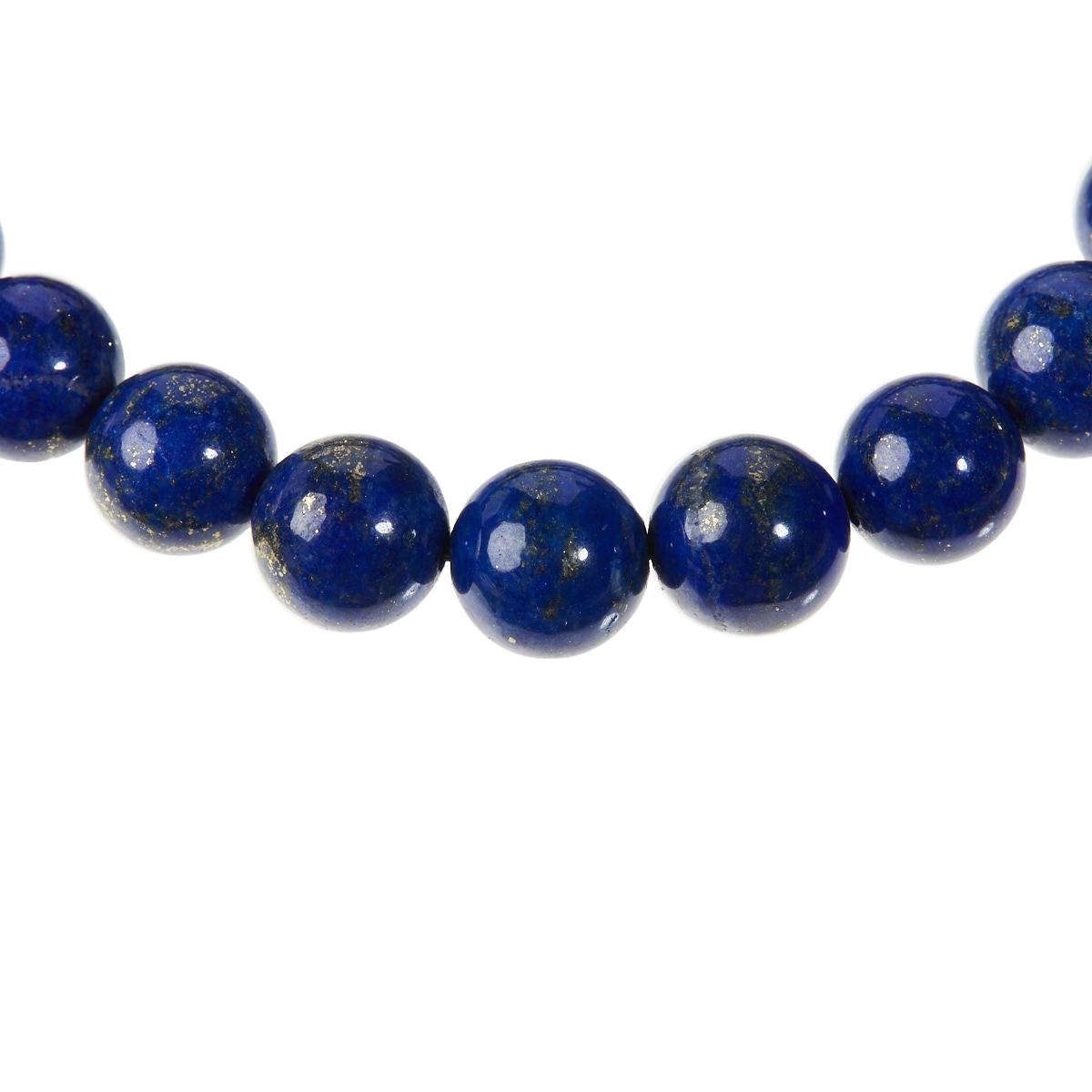 Браслет лазурит 7А 8 мм 17 см