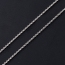 Цепь (серебро 925 пр. родир. бел.) полновесная якорь 45 см Россия