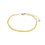 Браслет из серебра с сапфиром Canary Yellow 16&nbsp;см