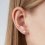 Серьги из серебра с жемчугом