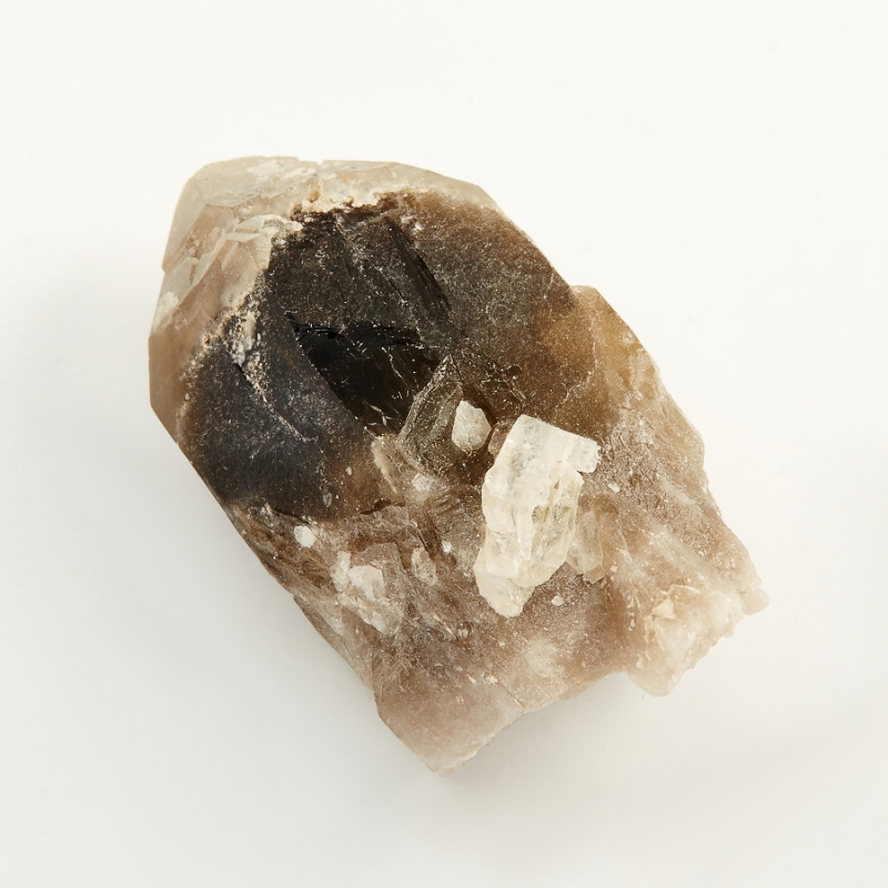 Кристалл морион с топазом S 19х28х52 мм