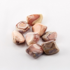 Галтовка агат розовый Ботсвана (1,5-2 см) (1 шт)