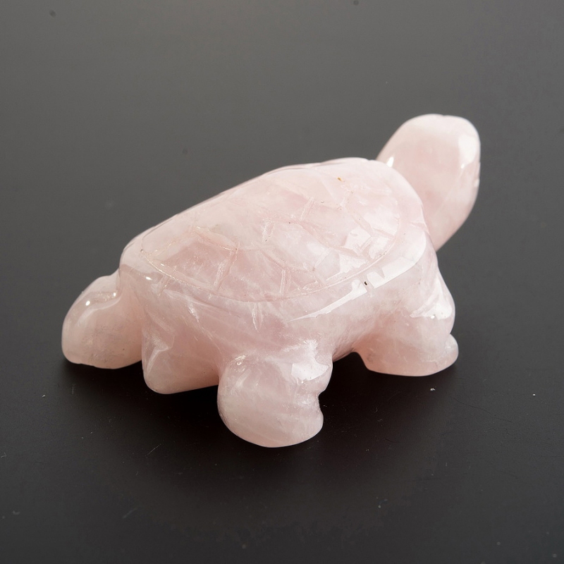 Черепаха розовый кварц Бразилия 5 см