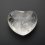 Сердечко горный хрусталь Бразилия 4 см