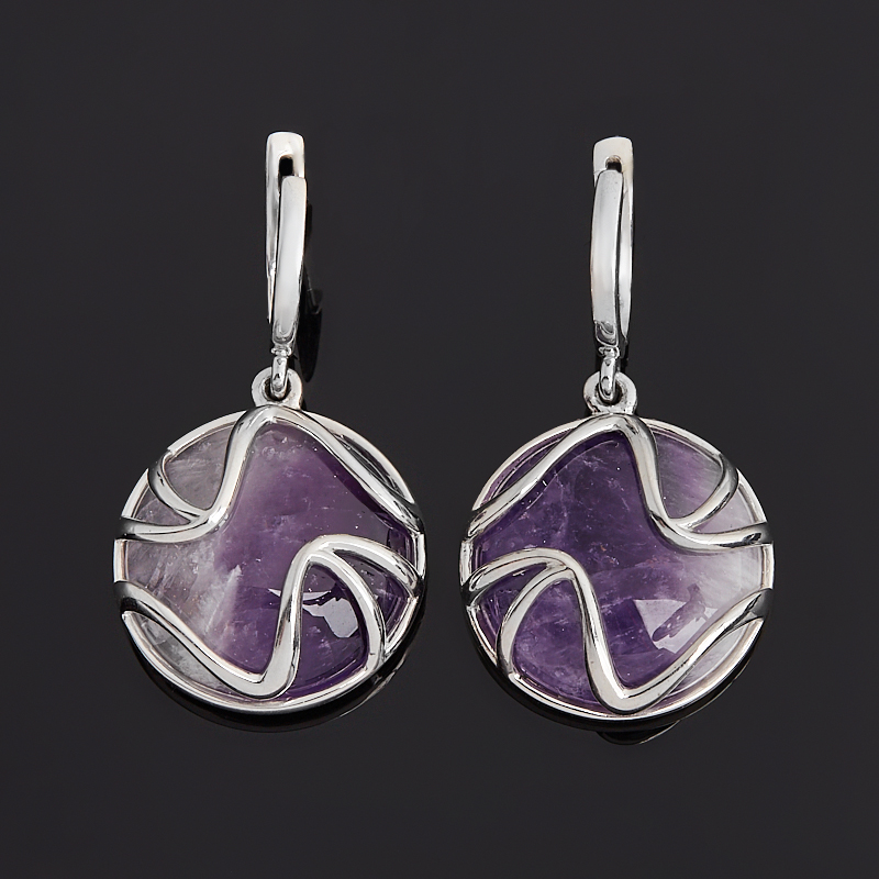 

Серьги аметист (серебро 925 пр.)