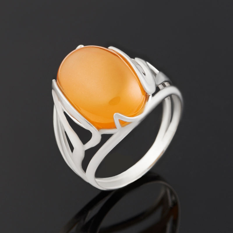 

Кольцо сердолик (серебро 925 пр.) размер 18,5