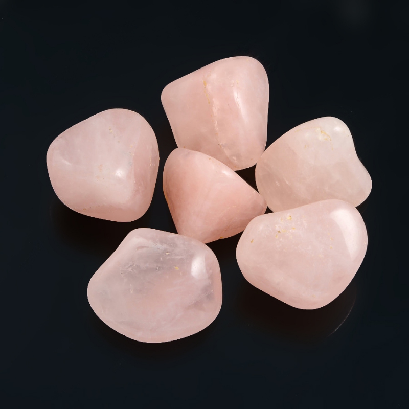 Галтовка розовый кварц Намибия (1,5-2 см) (1 шт)
