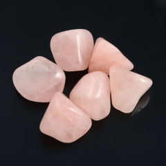 Галтовка розовый кварц Намибия (1,5-2 см) (1 шт)