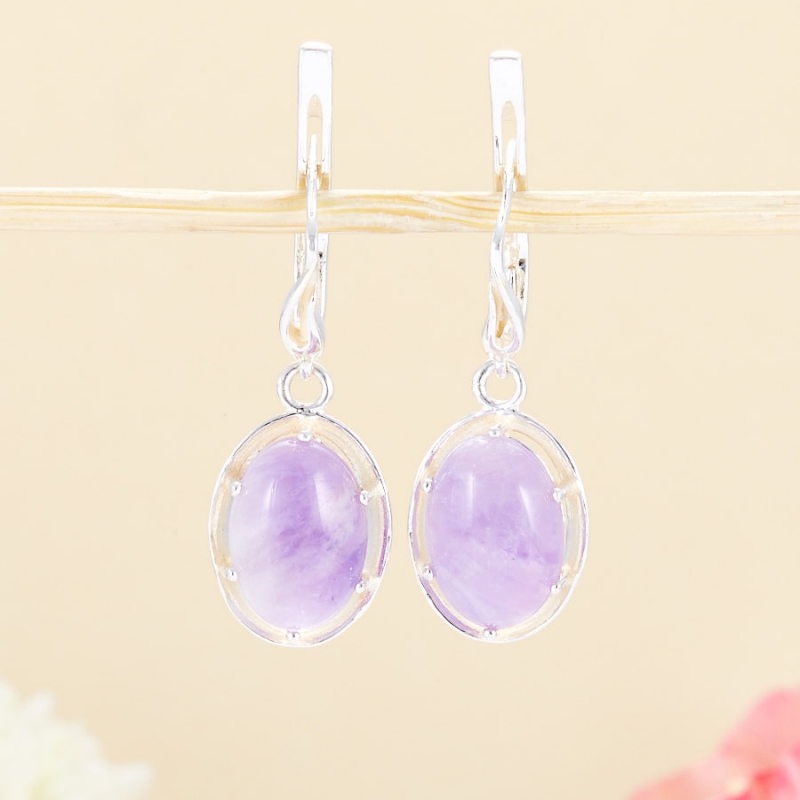 

Серьги аметист (серебро 925 пр.)