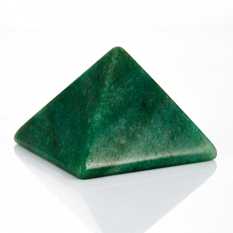 Пирамида авантюрин зеленый Зимбабве 4 см