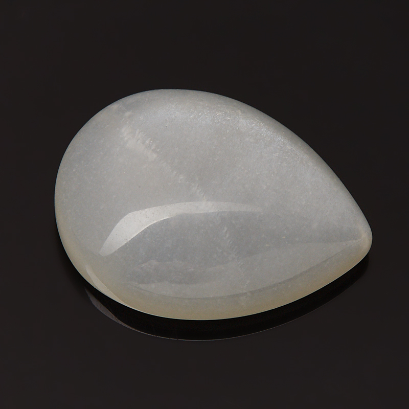 Кабошон лунный камень (адуляр) Индия (1 шт) 15*20 мм