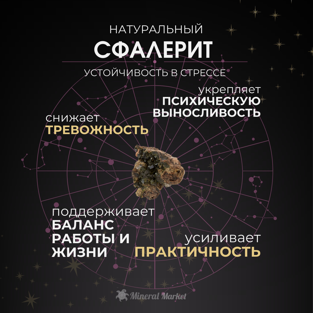 Срез галенит, сфалерит Польша S (4-7 см)